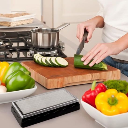 Aiguiseur couteau - Précision lame - Okay Cuisine
