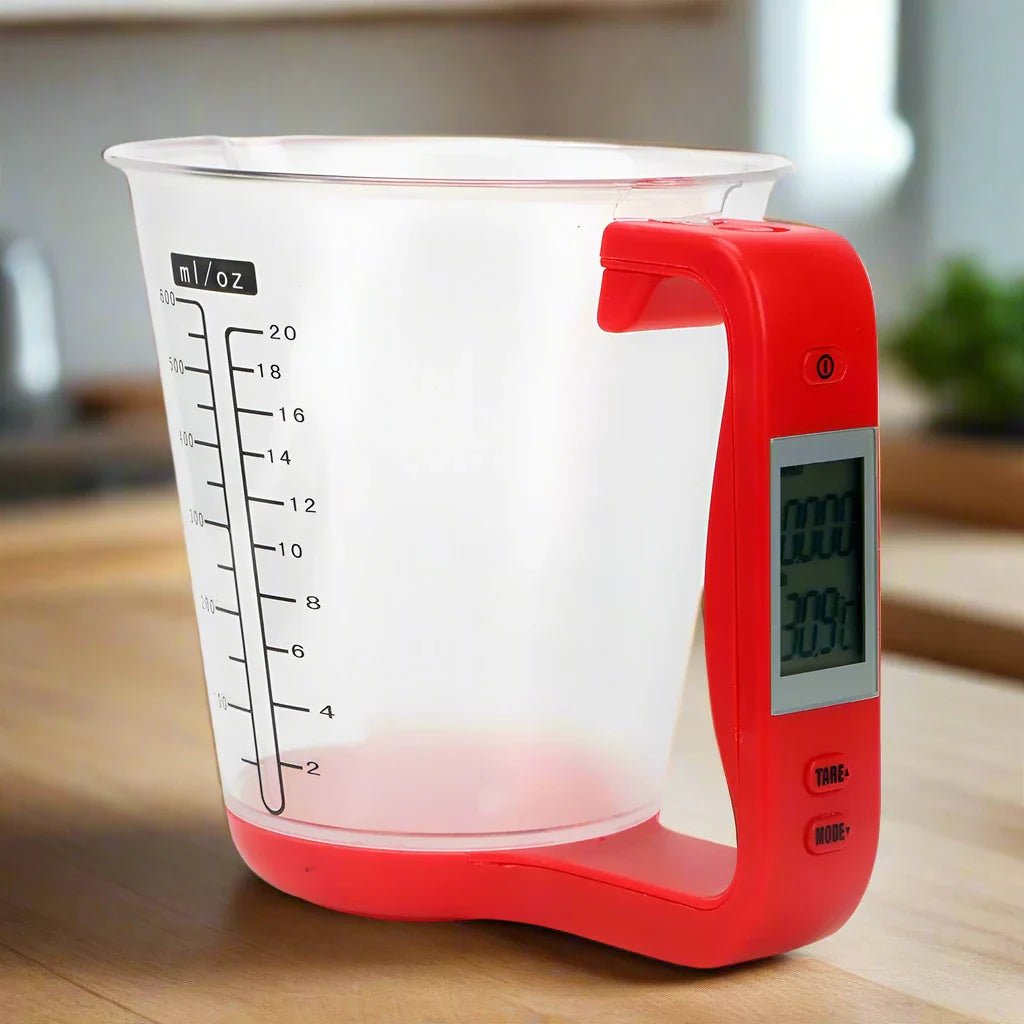 Balance de Cuisine - ElectronicCups™ - Rouge - Okay Cuisine