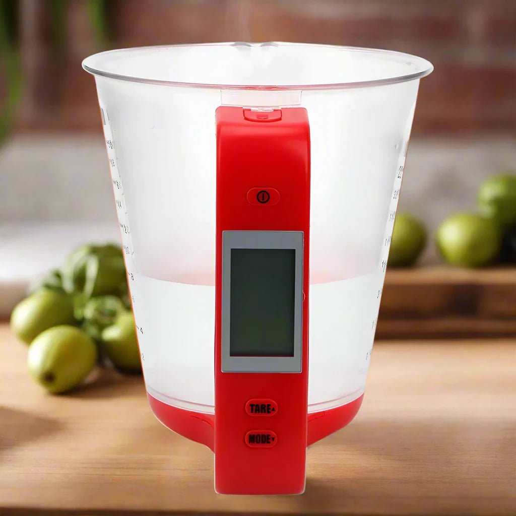 Balance de Cuisine - ElectronicCups™ - Rouge - Okay Cuisine