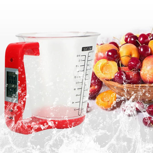 Balance de Cuisine - ElectronicCups™ - Rouge - Okay Cuisine