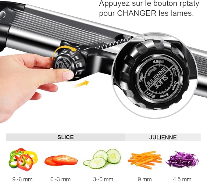 Mandoline Japonaise - PrécisionPro - Okay Cuisine