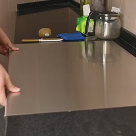 planche à découper en inox